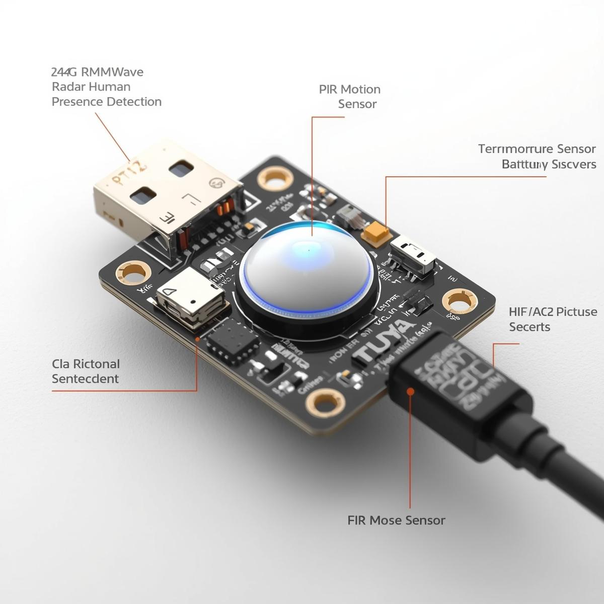 24G mmWave + PIR Hybrid Sensor